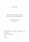 Research paper thumbnail of Barriers, Borders and Crossings in British Postcolonial Fiction: A Gender Perspective