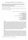 Research paper thumbnail of Disposal of pharmaceuticals wastes by the population of an outcrop area of the Guarani Aquifer System in Southern Brazil