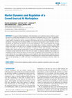 Research paper thumbnail of Market Dynamics and Regulation of a Crowd-Sourced AI Marketplace