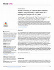 Research paper thumbnail of Active screening of patients with diabetes mellitus for pulmonary tuberculosis in a tertiary care hospital in Sri Lanka