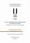 Research paper thumbnail of O recurso da decisão que aplica medida de coação : que tutela para o assistente? : contributo para o estudo deste sujeito processual