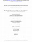 Research paper thumbnail of Microbiota of Chronic Prostatitis/Chronic Pelvic Pain Syndrome are Distinct from Interstitial Cystitis/Bladder Pain Syndrome