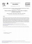 Research paper thumbnail of Human-machine Collaboration in Virtual Reality for Adaptive Production Engineering