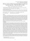 Research paper thumbnail of Efficiency Analysis of Public Transportation Subunits Using DEA and Bootstrap Approaches -- Dakar Dem Dikk Case Study