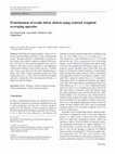 Research paper thumbnail of Prioritization of textile fabric defects using ordered weighted averaging operator