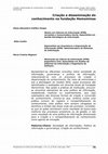 Research paper thumbnail of Criação e disseminação do conhecimento na fundação Hemominas