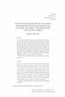 Research paper thumbnail of Institucionalización De Un Nuevo Movimiento Religioso Japonés en Yucatán. Historia y Organización De La Soka Gakkai