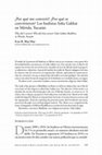 Research paper thumbnail of ¿Por qué me convertí? ¿Por qué se convirtieron? Los budistas Soka Gakkai en Mérida, Yucatán