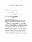 Research paper thumbnail of Wesley R. Elsberry, The Biologist's Tale: Where Analogies to Lysenko Fail or The High Cost of Politically Sanctioned Biology Mark Perakh. Under the Party’s Thumb: A Physicist's Memoir of Life Under Politically Sanctioned Science, or Who Really Are More Like Stormtroopers?