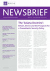 Research paper thumbnail of The ‘Solana Doctrine’: Britain, the EU and the Prospects for a Transatlantic Security Policy