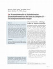 Research paper thumbnail of Béatrice Ziegler & Martin Nitsche: Das «Frauenstimmrecht» in Deutschschweizer Geschichtslehrmitteln auf der Basis des Lehrplans 21 – Eine kompetenzorientierte Analyse. In: Didactica Historica 8, 2022, S. 1-12.