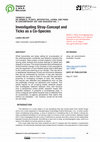 Research paper thumbnail of Investigating Stray-Concept and Ticks as a Co-Species