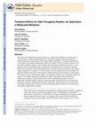 Research paper thumbnail of Treatment effects for adolescent struggling readers: An application of moderated mediation