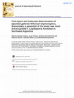 Research paper thumbnail of First report and molecular determination of Apanteles galleriae Wilkinson (Hymenoptera, Braconidae), a parasitoid of the lesser wax moth Achroia grisella F. (Lepidoptera, Pyralidae) in Northwest Argentina