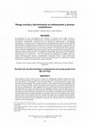 Research paper thumbnail of Riesgo suicida y discriminación en adolescentes y jóvenes marplatenses