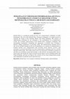 Research paper thumbnail of Pemanfaatan Teknologi Informasi Dalam Upaya Pengembangan Angkutan Kelotok Untuk Meningkatkan Wisata Air DI Kota Banjarmasin