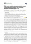 Research paper thumbnail of Time-Series Study of Associations between Rates of People Affected by Disasters and the El Niño Southern Oscillation (ENSO) Cycle