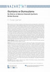 Research paper thumbnail of Olumlama ve Olumsuzlama: İbn Sînâ’nın el-İbâre’sini Helenistik Şarihlerle Birlikte Okumak, Nazariyat 8/1 (Nisan 2022): 1-23.