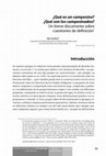 Research paper thumbnail of ¿Qué es un campesino? ¿Qué son los campesinados? Un breve documento sobre cuestiones de definición