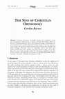 Research paper thumbnail of The Sins of Christian Orthodoxy by Gordon Barnes (2007)