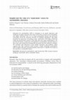 Research paper thumbnail of Insights into the value of a ‘stand‐alone’ course for sustainability education