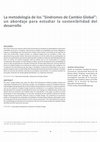 Research paper thumbnail of La metodología de los "Síndromes de Cambio Global": un abordaje para estudiar la sostenibilidad del desarrollo