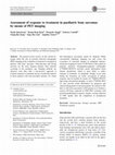 Research paper thumbnail of Assessment of response to treatment in paediatric bone sarcomas by means of PET imaging