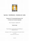 Research paper thumbnail of Greek Myths, Local Pottery and Vase-Inscriptions: Hellenic Culture and Indigenous Identity in 4th Century Magna Graecia