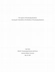 Research paper thumbnail of The Logistics of Peacekeeping Operations: Assessing Vulnerabilities