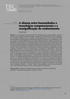 Research paper thumbnail of A aliança entre humanidades e tecnologias computacionais e a ressignificação de conhecimento