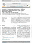 Research paper thumbnail of Adsorption of crystal violet on montmorillonite (or iron modified montmorillonite) followed by degradation through Fenton or photo-Fenton type reactions