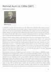 Research paper thumbnail of Mehmet Asım Us (1884 1967) Atatürk Ansiklopedisi