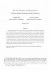 Research paper thumbnail of The Ins and Outs of Selling Houses: Understanding Housing Market Volatility