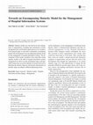 Research paper thumbnail of Towards an Encompassing Maturity Model for the Management of Hospital Information Systems