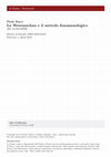 Research paper thumbnail of LA WESENSSCHAU E IL METODO FENOMENOLOGICO