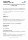 Research paper thumbnail of A randomized, controlled trial of protocol-directed versus physician-directed weaning from mechanical ventilation