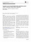 Research paper thumbnail of Systematic review of mental health disorders and intimate partner violence victimisation among military populations