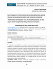 Research paper thumbnail of La investigación formativa desde la transdisciplinariedad, para la reforma del pensamiento dentro de la formación profesional