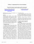 Research paper thumbnail of CPNSim: A Computational Process Network Simulator