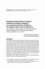 Research paper thumbnail of Embarazo adolescente en mujeres hablantes de lengua indígena y con pertenencia étnica en México. Un análisis a partir de la ENADID 2014