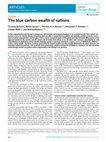 Research paper thumbnail of The blue carbon wealth of nations