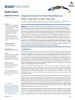 Research paper thumbnail of Integrated Assessment of Carbon Dioxide Removal