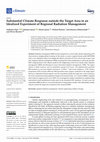 Research paper thumbnail of Substantial climate response outside the target area in an idealized experiment of regional radiation management