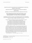 Research paper thumbnail of CROATIAN SOCIETY FOR NEUROVASCULAR DISORDERS OF CROATIAN MEDICAL ASSOCIATION CROATIAN SOCIETY OF NEUROLOGY OF CROATIAN MEDICAL ASSOCIATION REFERRAL CENTER FOR DEMYELINATING DISEASES OF THE CNS RECOMMENDATIONS FOR DIAGNOSIS AND MANAGEMENT OF MULTIpLE SCLER