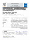 Research paper thumbnail of Photodegradation study of three dipyrone metabolites in various water systems: Identification and toxicity of their photodegradation products