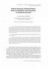 Research paper thumbnail of Defense Reactions of Infected Plants: Roles of Glutathione and Glutathione S-Transferase Enzymes