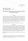 Research paper thumbnail of The school legislation of the Catholic Church in the Hussitian times