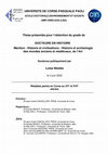 Research paper thumbnail of Thèse présentée pour l'obtention du grade de Docteure  en Histoire, Mention: Histoire, Civilisation, Archéologie et Art des mondes anciens et médiévaux, Soutenue publiquement par Luisa Nieddu