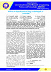 Research paper thumbnail of Effect of Blast Furnace Slag on Strength of Concrete