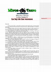 Research paper thumbnail of LRM IV La Ley De Los Varones